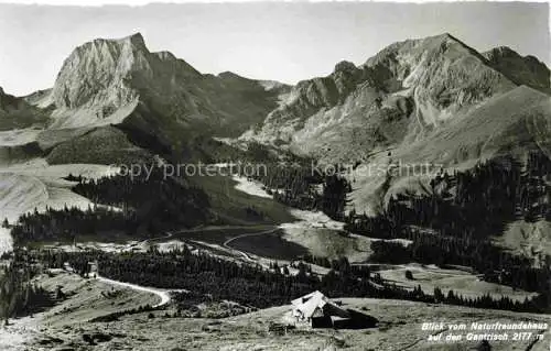 AK / Ansichtskarte Gantrisch_2087m_BE Blick vom Naturfreundehaus 