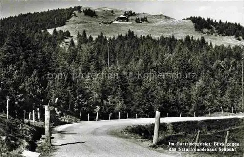 AK / Ansichtskarte Selibuehl_1700m_BE Blick zum Naturfreundehaus Selibuehl im Gantrischgebiet 