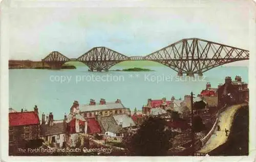 AK / Ansichtskarte  Queensferry Edinburgh Scotland UK The Fort Bridge and South Queensferry