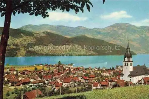 AK / Ansichtskarte Buochs_Vierwaldstaettersee Panorama Buochs_Vierwaldstaettersee