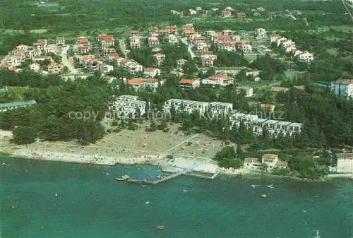 AK / Ansichtskarte  Porec Croatia Apartmani Luna Spadici Fliegeraufnahme