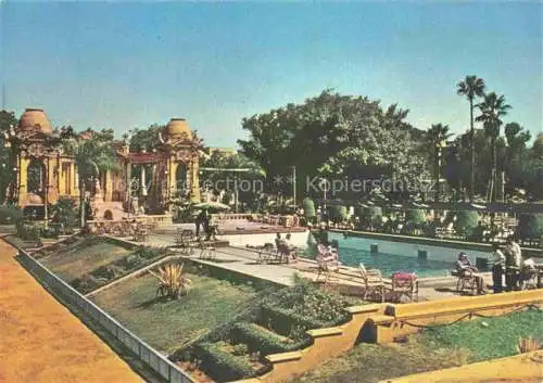 AK / Ansichtskarte  CAIRO  Kairo Caire Egypt Abdin Gardens and Swimming Pool