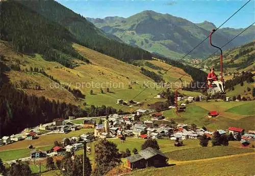 AK / Ansichtskarte  Saalbach -Hinterglemm AT Panorama Kohlmais Sessellift