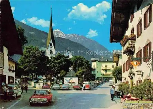 AK / Ansichtskarte  Mayrhofen  Zillertal Tirol AT Dorfpartie mit Kirche