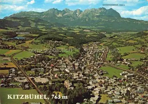 AK / Ansichtskarte  Kitzbuehel Tirol AT Fliegeraufnahme