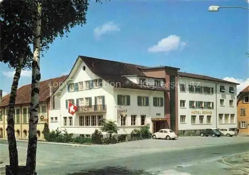 AK / Ansichtskarte Reiden_LU Hotel Restaurant Sonne 