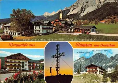 AK / Ansichtskarte  Ramsau Dachstein Steiermark AT Panorama Hotel Mitterspitz Hoh Dachstein