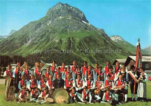 AK / Ansichtskarte  Lech Vorarlberg AT Trachtenkapelle