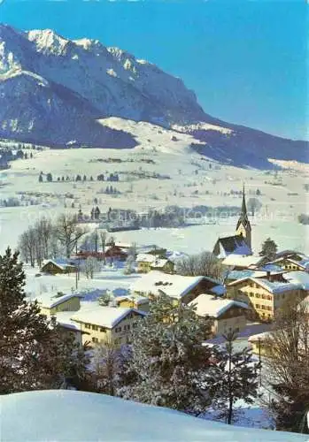 AK / Ansichtskarte  Walchsee Tirol AT Panorama mit Kaisergebirge