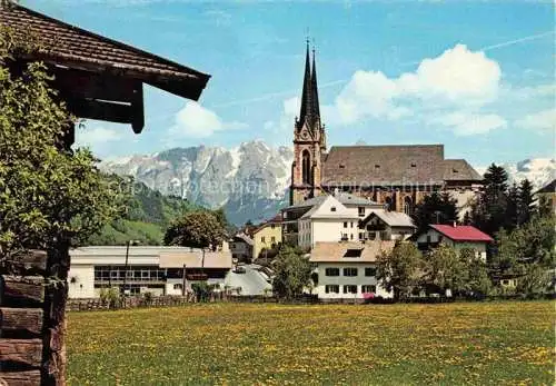 AK / Ansichtskarte  St Johann  Pongau AT mit Kirche und Tennengebirge