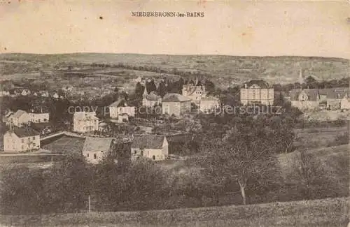 AK / Ansichtskarte Niederbronn les Bains_Bad_Niederbronn_67_Bas Rhin Panorama 