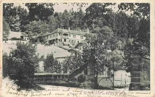 AK / Ansichtskarte Ried_BIEL BIENNE_BE Maison de Mr. P. Robert