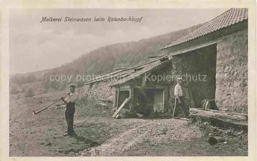 AK / Ansichtskarte Steinwasen_Rotenbachkopf_1315m_68_Haut_Rhin_Elsass Molkerei 