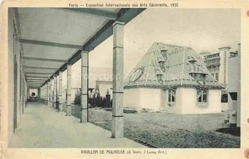 AK / Ansichtskarte PARIS_75 Exposition Internationale des Arts Decoratifs Pavillon de Mulhouse 