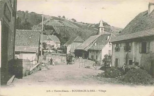AK / Ansichtskarte Bourbach le Bas_Thann_68_Haut Rhin Vue du village 