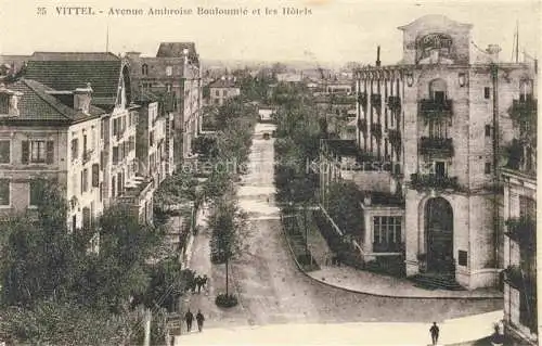 AK / Ansichtskarte VITTEL_88_Vosges Avenue Ambroise Bouloumie et les hotels 