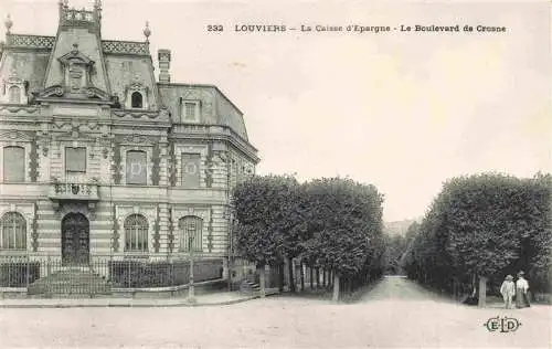 AK / Ansichtskarte Louviers_Andelys_27_Eure Caisse d Epargne Boulevard de Crosne