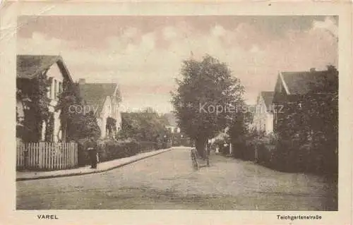 AK / Ansichtskarte  Varel Jadebusen Friesland Teichgartenstrasse