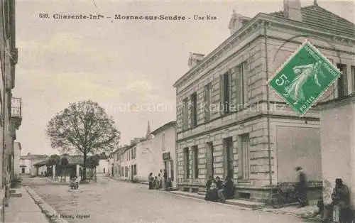 AK / Ansichtskarte Mornac sur Seudre_Rochefort_17_Charente Maritime Une rue 