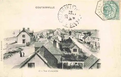 AK / Ansichtskarte COUTAINVILLE_Agon Coutainville_Coutances_50_Manche Vue d ensemble 