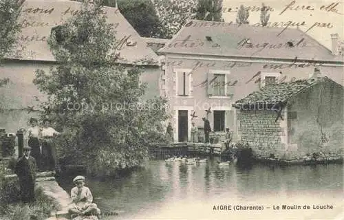 AK / Ansichtskarte Aigre_ Confolens_16_Charente Moulin de Louche 