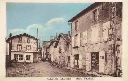 AK / Ansichtskarte Alloire_Champagne Mouton_Confolens_16_Charente Route d Epenede 