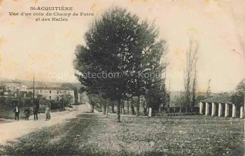 AK / Ansichtskarte St Acquitiere_BESANCON LES_BAINS_25_Doubs Vue d un coin du Champ de Foire et des Halles 