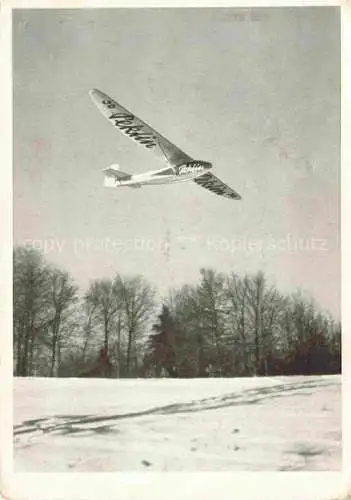 AK / Ansichtskarte Sissach_BL Segelflugzeug 