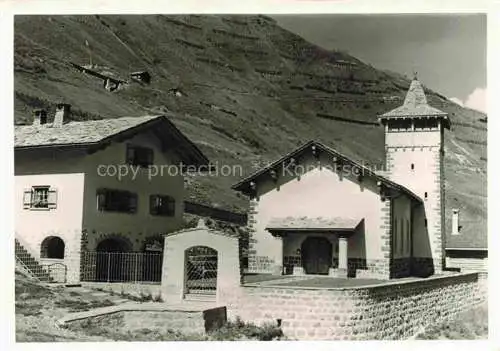 AK / Ansichtskarte Tavetsch_Sedrun_Surselva_GR Kirche Selva 