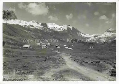 AK / Ansichtskarte Tannalp_Melchsee Frutt_OW Panorama 