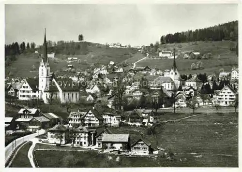 AK / Ansichtskarte Teufen_Appenzell_AR Ansicht mit Ferien  und Erholungsheim Fernblick 