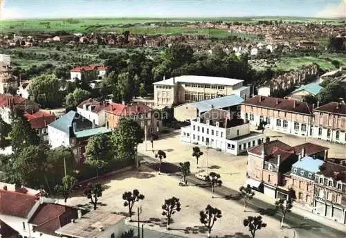 AK / Ansichtskarte Jarny_54_Meurthe et Moselle Le centre vue aerienne 