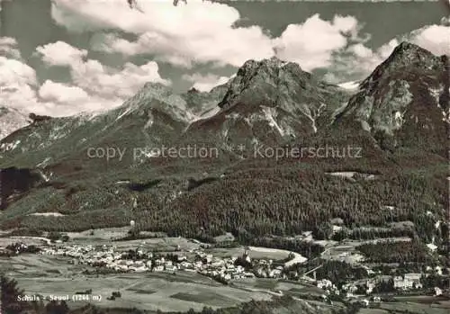 AK / Ansichtskarte Schuls_Scuol_GR Panorama 