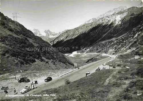 AK / Ansichtskarte  St Christoph Arlberg Tirol AT Arlbergpasshoehe Panorama