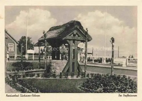 AK / Ansichtskarte  Duhnen Cuxhaven Der Dorfbrunnen