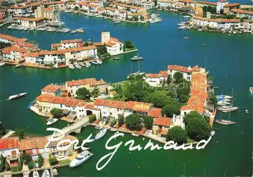 AK / Ansichtskarte Port_Grimaud_83_Var Fliegeraufnahme 