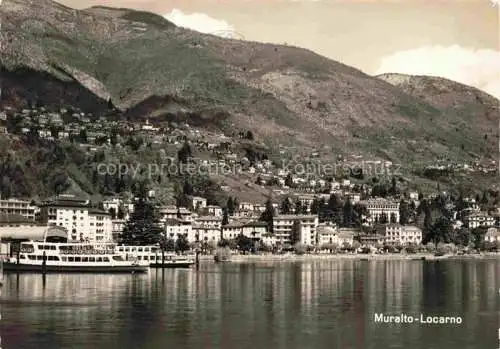 AK / Ansichtskarte Muralto_Locarno_Lago_Maggiore_TI Panorama 