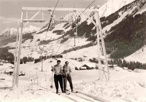 AK / Ansichtskarte  Riezlern Kleinwalsertal Vorarlberg Parsenn Schlepplift