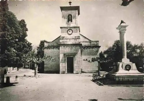 AK / Ansichtskarte Divonne les Bains_01_Ain Le Monument aux Morts et l Eglise 