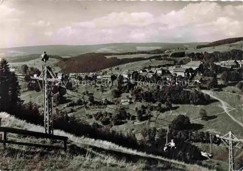 AK / Ansichtskarte  St Andreasberg Harz Panorama mit Sessellift