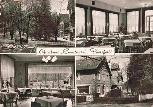 AK / Ansichtskarte  Diersfordt Wesel NRW Gartenanlage Gasthaus Constanze Gastraeume