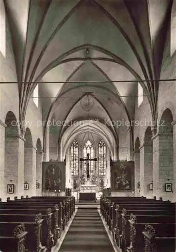 AK / Ansichtskarte  Cappenberg Kappenberg Selm NRW Kirche des ehem Praemonstratenserklosters Langhaus Pfeilerbasilika