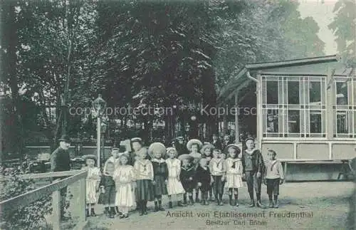 AK / Ansichtskarte  Freudenthal Itzehoe Steinburg Schleswig-Holstein Etablissement Freudenthal Gruppenbild