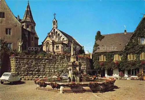 AK / Ansichtskarte Eguisheim_Egisheim_68_Haut_Rhin Lieu de naissance de Pape St Leon IX 