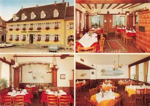 AK / Ansichtskarte  Muellheim Baden Hotel Restaurant Winzerhaus Gastraeume