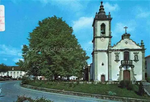 AK / Ansichtskarte  Oliveira do Hospital Igreja Matriz e Largo Ribeiro do Amaral