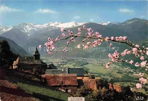 AK / Ansichtskarte Luchon_31_Haute Garonne Panorama vers Superbagneres et la Cecire 