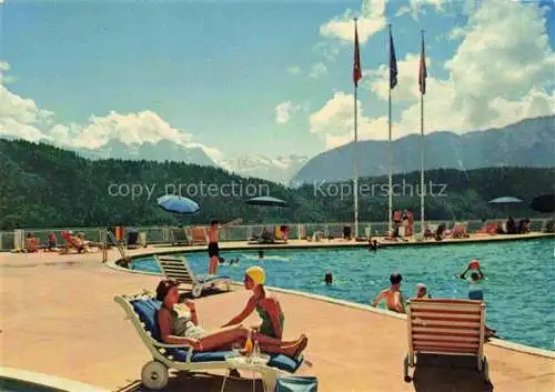 AK / Ansichtskarte Buergenstock_Vierwaldstaettersee_NW Buergenstock Hotels Swimming pool 