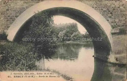 AK / Ansichtskarte Esbly_77_Seine et Marne Borda de Marne 