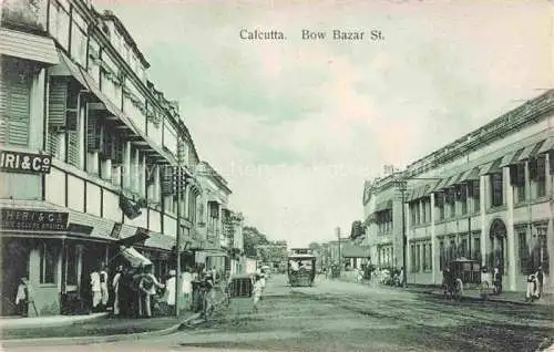 AK / Ansichtskarte  Calcutta India Bow Bazar Street